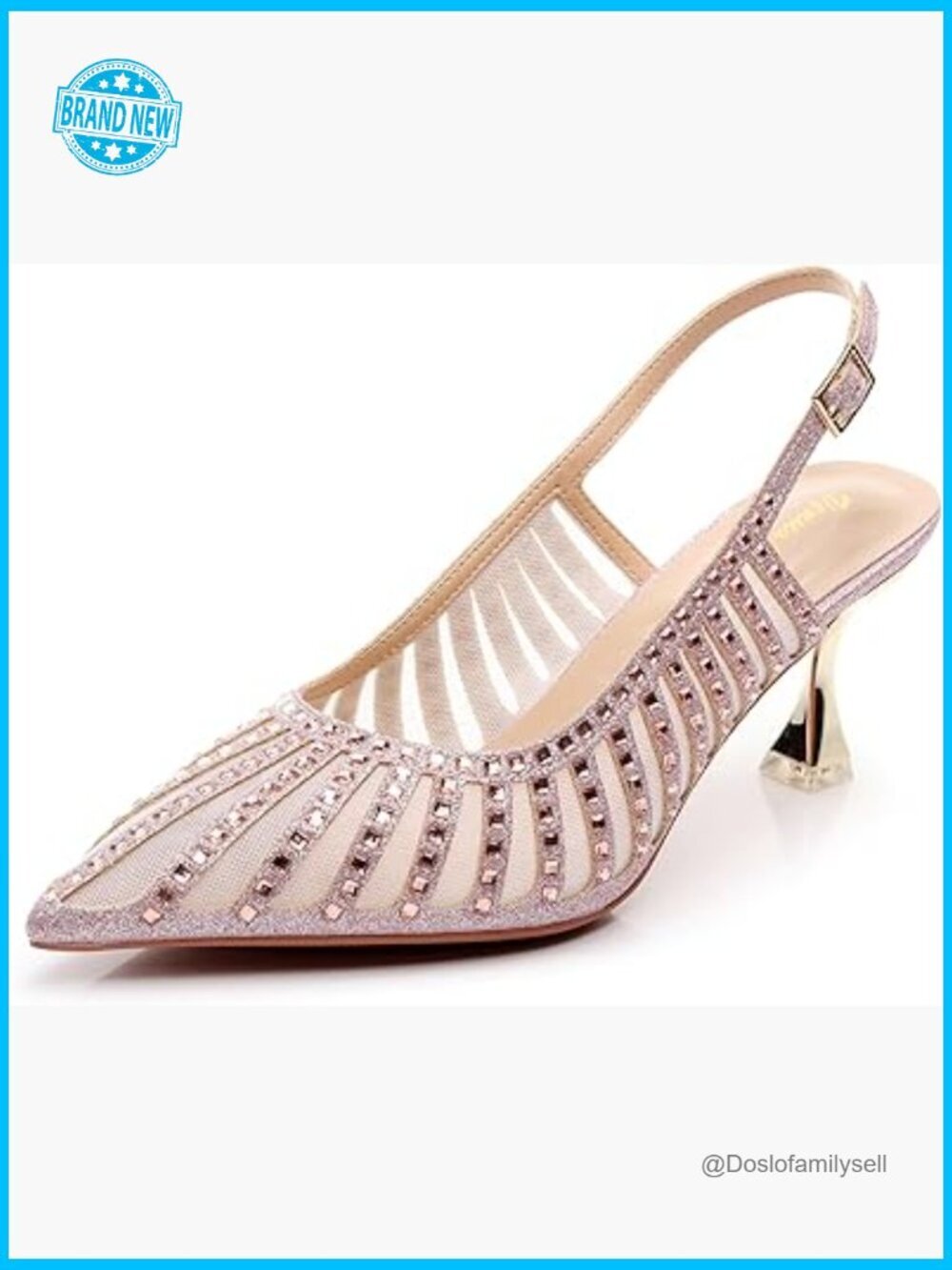 Slingback Pump Heels Kitten Heel Dress Shoes Party Evening Wear